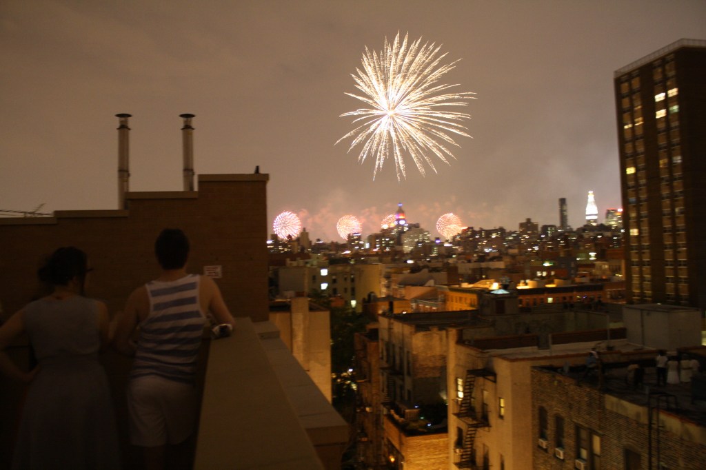 July 4 fireworks in NYC